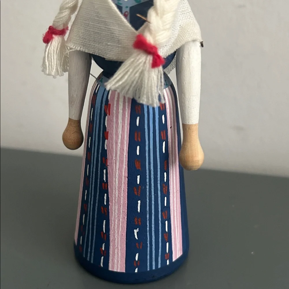 Ellerbergs, Vintage Swedish 5 inch Folk Art Doll